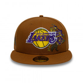 Gorra 59Fifty NBA Los Angeles Lakers Autumn Bloom Beige