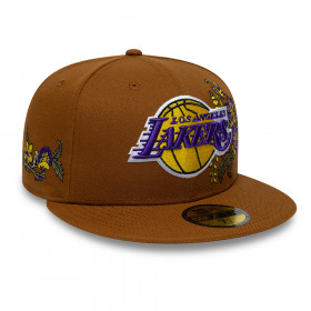 Gorra 59Fifty NBA Los Angeles Lakers Autumn Bloom Beige