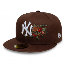Gorra 59Fifty MLB New York Yankees Autumn Bloom Marrón
