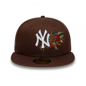 Gorra 59Fifty MLB New York Yankees Autumn Bloom Marrón