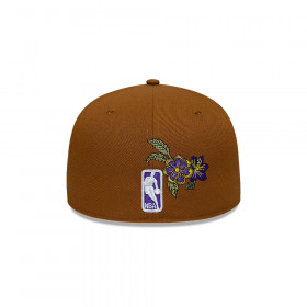 Gorra 59Fifty NBA Los Angeles Lakers Autumn Bloom Beige
