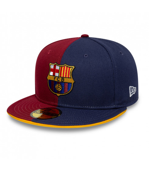 Gorra 59Fifty Futbol FC Barcelona Burdeo
