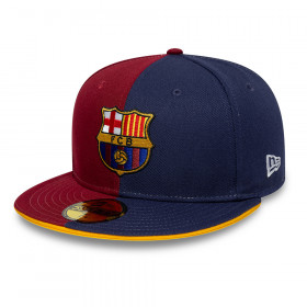 Gorra 59Fifty Futbol FC Barcelona Burdeo