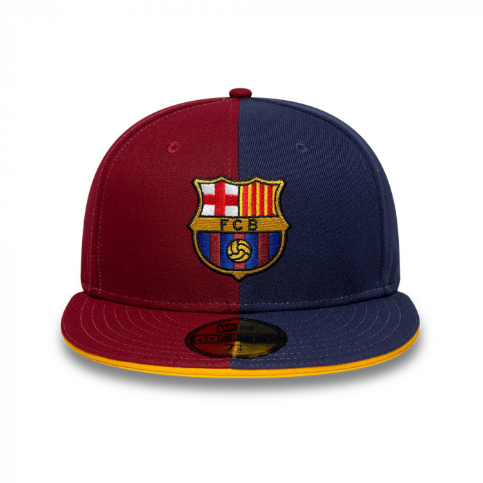 Gorra 59Fifty Futbol FC Barcelona Burdeo