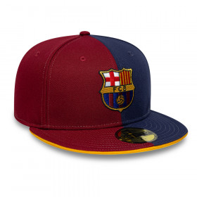 Gorra 59Fifty Futbol FC Barcelona Burdeo