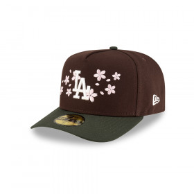 Gorra 59Fifty MLB Los Angeles Dodgers Cherry Blossom Marrón