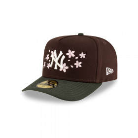 Gorra 59Fifty MLB New York Yankees Cherry Blossom Marrón