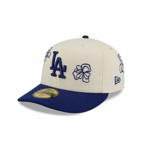 Gorra 59Fifty MLB Los Angeles Dodgers Scribble Flower Azul