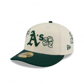 Gorra 59Fifty MLB Oakland Athletics Scribble Flower Verde