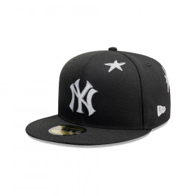 Gorra 59Fifty MLB New York Yankees MLB Scribble Negro