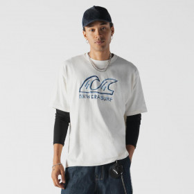 Polera T-Shirt Korea Surf Icon Blanco