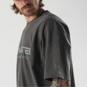 Polera T-Shirt Korea Originators Pigment Negro